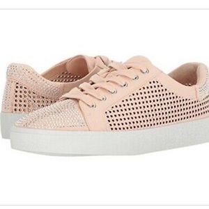 Vince Camuto Chenta Blush Sparkly Stud Sneaker